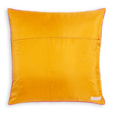 Handloom Banarsi Brocade Cushion Cover - 18x18"